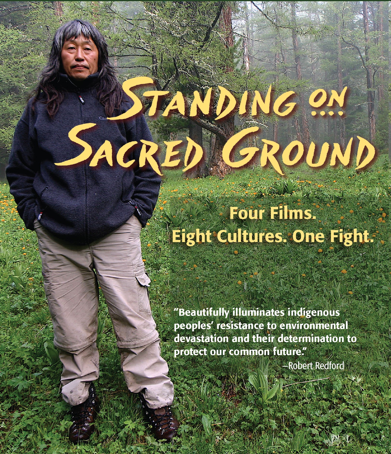 standing on sacred ground
